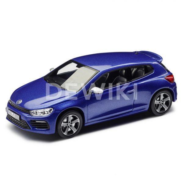 Модель в миниатюре 1:43 Volkswagen Golf R, Blue Metallic