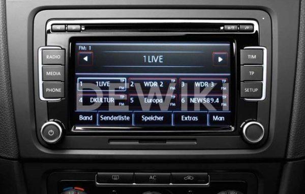 MP3-радиомагнитола Volkswagen RCD 510 MP3-радиомагнитола Volkswagen RCD 510
