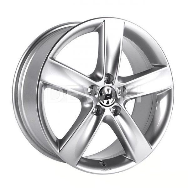 Диск литой R18 Volkswagen,Topas Sterling Silver, 7,5J x 18 ET51 Диск литой R18 Volkswagen,Topas Sterling Silver, 7,5J x 18 ET51