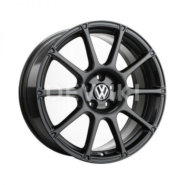 Диск литой R18 Volkswagen, Motorsport Black Glossy, 7,5J x 18 ET51