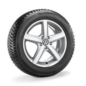 Зимнее колесо в сборе VW Passat в дизайне Aspen, 215/60 R16 99H, Silver, 6.5J x 16 ET42 Зимнее колесо в сборе VW Passat в дизайне Aspen, 215/60 R16 99H, Silver, 6.5J x 16 ET42