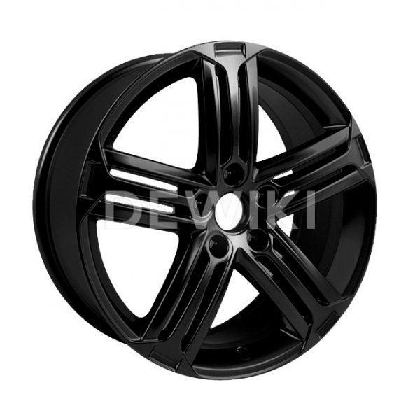 Диск литой R19 Volkswagen, Talladega Black Glossy, 8J x 19 ET51