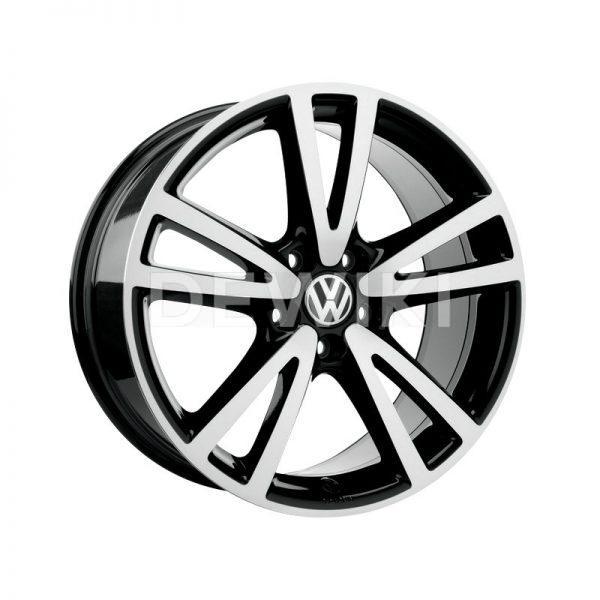 Диск литой R17 Volkswagen, Seattle Aluminium Gloss / Black, 7J x 17 ET54