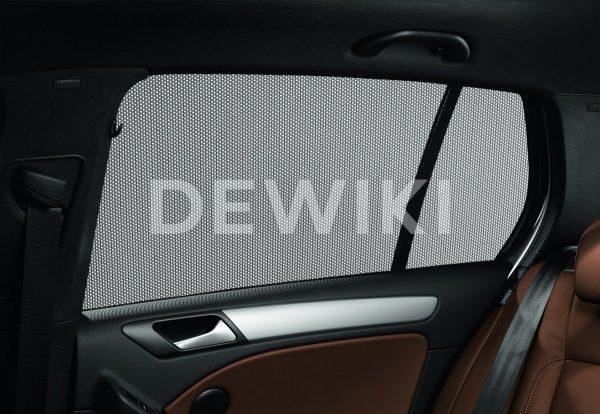 Солнцезащитные шторки Volkswagen Golf 6 / 6 GTI, для стекол задних дверей Солнцезащитные шторки Volkswagen Golf 6 / 6 GTI, для стекол задних дверей