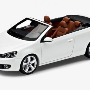 Модель в миниатюре 1:43 Volkswagen Golf Cabriolet White, Oryx White