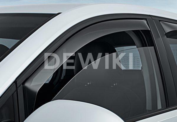Дефлекторы на двери Volkswagen Golf Plus, передние