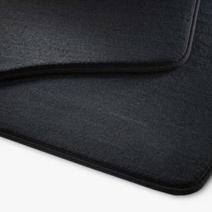 Коврики в салон Volkswagen Tiguan (5N), текстильные задние, черные Коврики в салон Volkswagen Tiguan (5N), текстильные задние, черные
