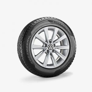 Зимнее колесо в сборе VW Tiguan в дизайне Philadelphia, 215/60 R17 96H, Silver, 6.5J x 17 ET33 Зимнее колесо в сборе VW Tiguan в дизайне Philadelphia, 215/60 R17 96H, Silver, 6.5J x 17 ET33