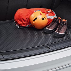 Коврик в багажник Volkswagen Tiguan (5N) с 2016 года, для автомобилей с базовым полом багажника