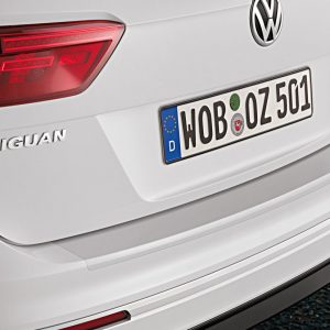Защитная пленка на задний бампер Volkswagen Tiguan (5N) с 2016 года Защитная пленка на задний бампер Volkswagen Tiguan (5N) с 2016 года