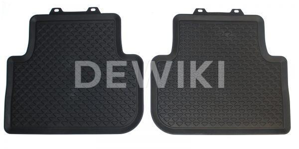 Коврики в салон Volkswagen Tiguan (5N) с 2016 года, всепогодные задние Коврики в салон Volkswagen Tiguan (5N) с 2016 года, всепогодные задние