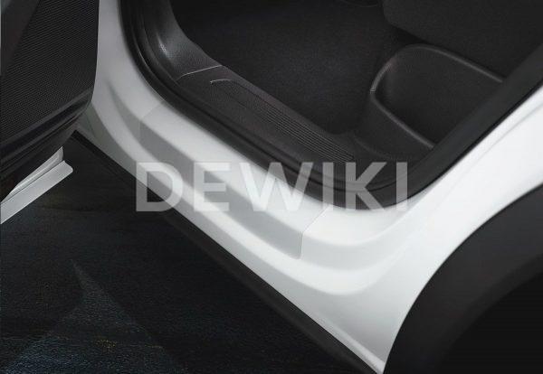 Защитная пленка на пороги Volkswagen Tiguan (5N) с 2016 года Защитная пленка на пороги Volkswagen Tiguan (5N) с 2016 года