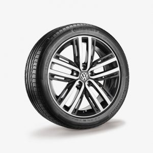 Зимнее колесо в сборе VW Tiguan в дизайне Auckland, 235/50 R19 103V XL, Silver, 7.0J x 19 ET43 Зимнее колесо в сборе VW Tiguan в дизайне Auckland, 235/50 R19 103V XL, Silver, 7.0J x 19 ET43