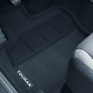 Коврики в салон Volkswagen Touran 2, текстильные Optimat передние и задние, 3D