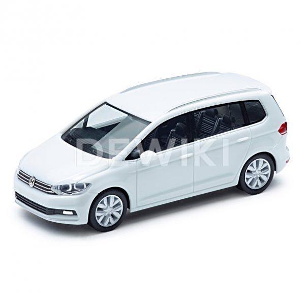 Модель в миниатюре 1:87 Volkswagen Touran, Pure White