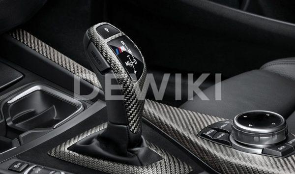 Карбоновая накладка рукоятки селектора BMW M Performance, АКПП