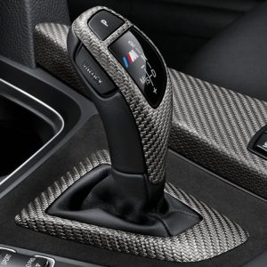 Накладка BMW M Performance из карбона для рычага селектора