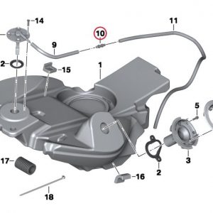 Соединитель топливной магистрали BMW Соединитель топливной магистрали BMW
