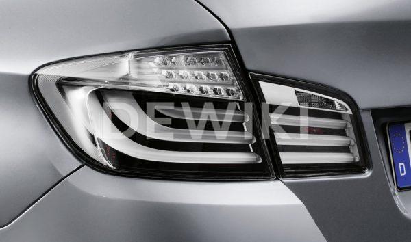Комплект задних фонарей BMW White Line, F10 5 серия Комплект задних фонарей BMW White Line, F10 5 серия