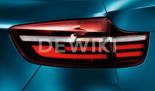 Задние фонари BMW Black Line X6, E72/E71 SAE Задние фонари BMW Black Line X6, E72/E71 SAE