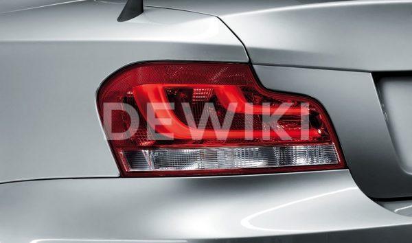 Задний фонарь справа BMW Black Line, E88/E82 1 серия Задний фонарь справа BMW Black Line, E88/E82 1 серия