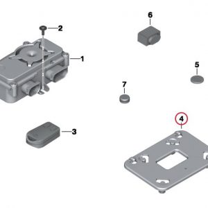 Кронштейн крепления противоугонной системы BMW F 650 / 700 / 800 GS / Adventure 2007-2018 год Кронштейн крепления противоугонной системы BMW F 650 / 700 / 800 GS / Adventure 2007-2018 год