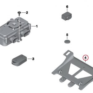 Кронштейн крепления противоугонной системы BMW F 800 GT / R / S / ST 2005-2019 год Кронштейн крепления противоугонной системы BMW F 800 GT / R / S / ST 2005-2019 год