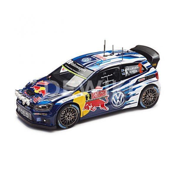 Модель в миниатюре 1:43 Volkswagen Polo R WRC, Latvala, Anttila Модель в миниатюре 1:43 Volkswagen Polo R WRC, Latvala, Anttila