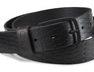 Мужской кожаный ремень Volkswagen GTI Belt, Men, Black