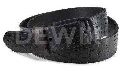 Мужской кожаный ремень Volkswagen GTI Belt, Men, Black Мужской кожаный ремень Volkswagen GTI Belt, Men, Black