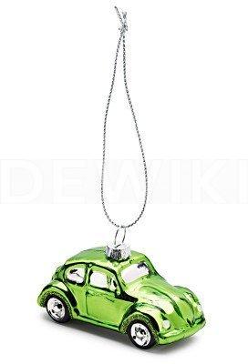 Елочная игрушка Volkswagen Beetle, Green Елочная игрушка Volkswagen Beetle, Green