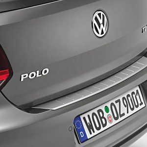 Защитная накладка на задний бампер Volkswagen Polo 5