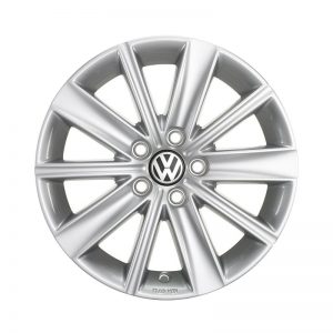 Диск литой R15 Volkswagen, Zirkonia Brilliant Silver, 6J x 15 ET40