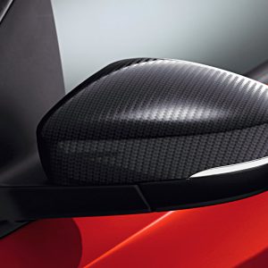 Накладки на зеркала Volkswagen Polo 5, в стиле Carbon-Optik Накладки на зеркала Volkswagen Polo 5, в стиле Carbon-Optik