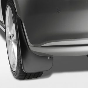 Брызговики задние Volkswagen Polo 5 (6R), укороченной формы Брызговики задние Volkswagen Polo 5 (6R), укороченной формы