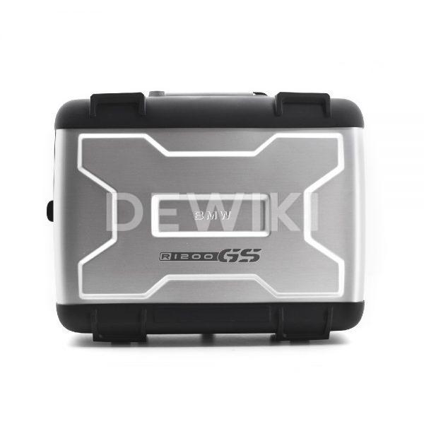 Черный раздвижной кофр BMW R 1200 GS 2003-2013 год, правый Черный раздвижной кофр BMW R 1200 GS 2003-2013 год, правый