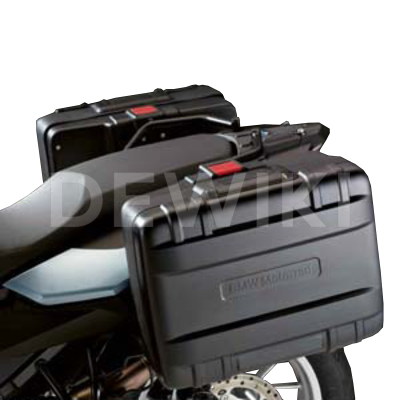 Черный раздвижной кофр BMW F 650 / 700 / 800 GS 2007-2018 год, левый Черный раздвижной кофр BMW F 650 / 700 / 800 GS 2007-2018 год, левый