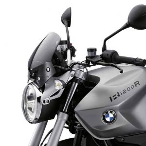 Спортивное ветровое стекло BMW R 1200 R 2006-2015 год, тонированное Спортивное ветровое стекло BMW R 1200 R 2006-2015 год, тонированное