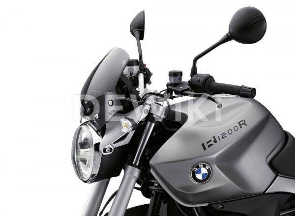 Спортивное ветровое стекло BMW R 1200 R 2006-2015 год, тонированное Спортивное ветровое стекло BMW R 1200 R 2006-2015 год, тонированное