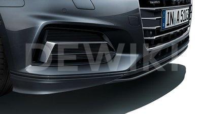 Передний спойлер с накладкой Audi A5 Coupe (T5/B9) Передний спойлер с накладкой Audi A5 Coupe (T5/B9)