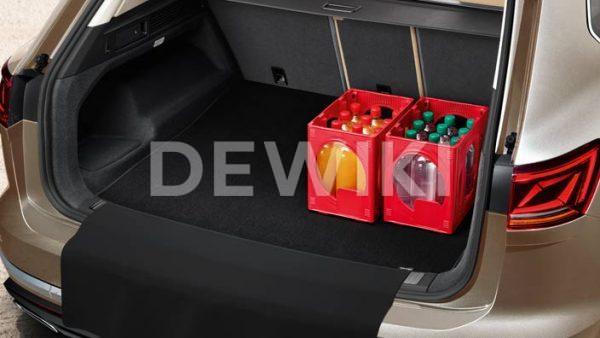 Коврик в багажник Volkswagen Toureg (D2), двусторонний откидной Коврик в багажник Volkswagen Toureg (D2), двусторонний откидной
