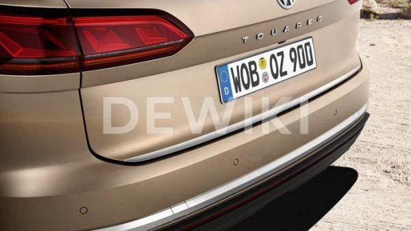 Накладка на крышку багажника Volkswagen Toureg (D2)