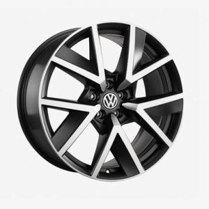 Диск литой R20 Volkswagen, BRAGA Black Silver, 9,0J x 20 ET33 Диск литой R20 Volkswagen, BRAGA Black Silver, 9,0J x 20 ET33