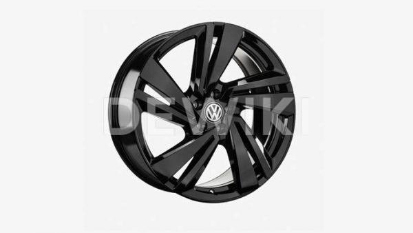 Диск литой R20 Volkswagen, NEVADA Black, 9,0J x 20 ET33