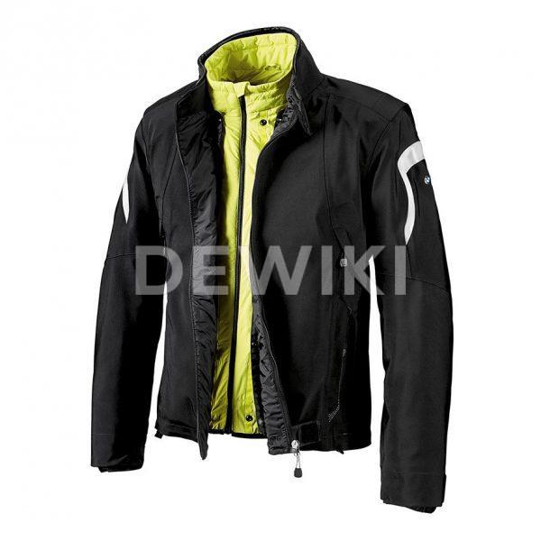 Мужская мотокуртка BMW Motorrad TourShell, Black/Yellow