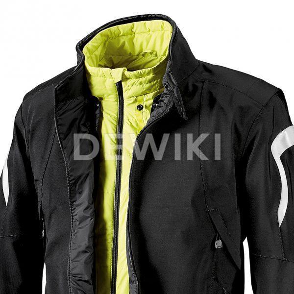 Мужская мотокуртка BMW Motorrad TourShell, Black/Yellow
