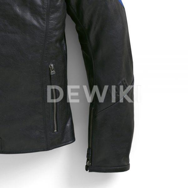 Мужская кожаная куртка BMW Motorrad Club, Black Мужская кожаная куртка BMW Motorrad Club, Black