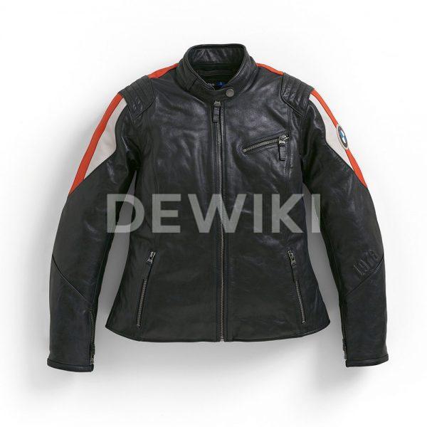 Женская кожаная куртка BMW Motorrad Club, Black
