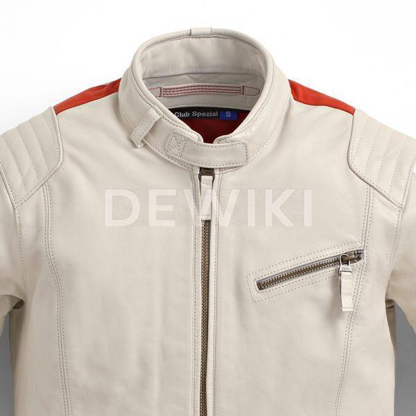 Женская кожаная куртка BMW Motorrad Club Spezial, Offwhite Женская кожаная куртка BMW Motorrad Club Spezial, Offwhite
