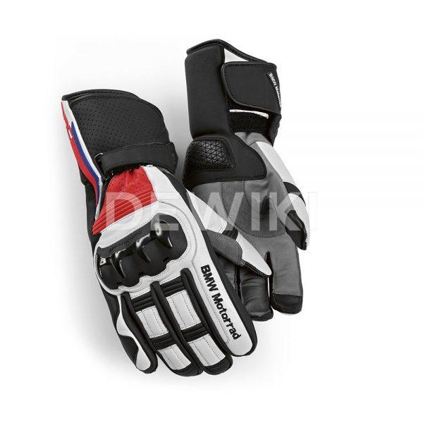 Мотоперчатки BMW ProRace 2019, Black/White/Red Мотоперчатки BMW ProRace 2019, Black/White/Red